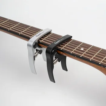 GUITTO GGC-06 Гитарный Капо для акустической классической электрогитары Гавайская гитара Мандолина Зажим для настройки из алюминиевого сплава Аксессуары для гитары