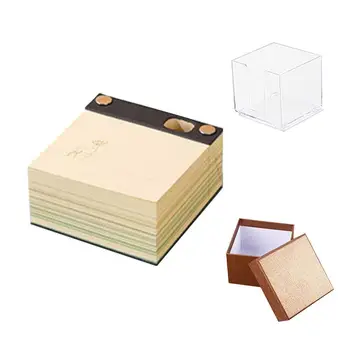 3D Art Sticky Notes Бумажный Художественный Блокнот Кубики Карточки Для Заметок Наклейки Art Craft Подарок Для Мальчиков И Девочек Для Дома, Квартиры в Общежитии