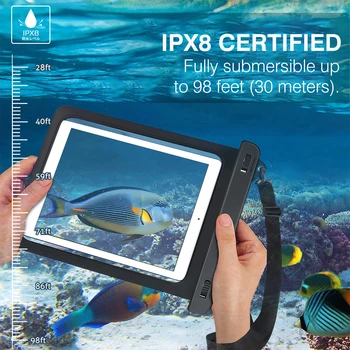 Универсальный водонепроницаемый чехол для планшета для 99% дайвинга, сухая сумка для плавания, подводный чехол для дропшиппинга