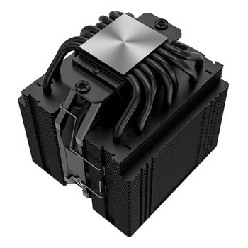 Цельнокроеный Процессорный Кулер С Двойным Вентилятором SE-207-XT SLIM BLACK 7 Тепловых Трубок Itx Cooling Radiator Радиатор Черный Для AMD 1700 Am4 2011