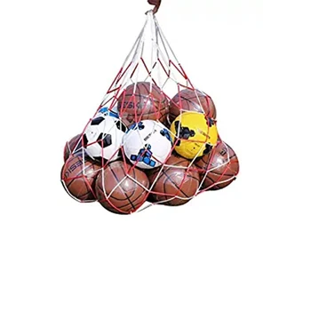 Мячи, сумка-сетка для переноски, спортивная футбольная сетка на открытом воздухе, портативное спортивное оборудование, сумка-сетка для баскетбольных волейбольных мячей