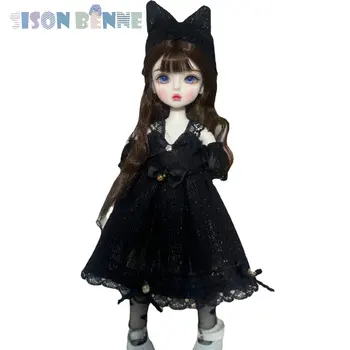 Полный набор игрушек SISON BENNE для детей включает куклу ростом 11 дюймов и готовый костюм для кукольной одежды
