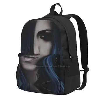 Школьная сумка для хранения Aoi Blue Ombre, Студенческий рюкзак Aoi The Gazette Visual Kei Jrock Vkei, Японский Рокер-Музыкант