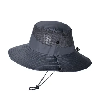 Панама, солнцезащитные шляпы, Мужская Уличная рыболовная кепка с широкими полями, защита от ультрафиолета, Женская панама, Летние Походные Рыбацкие кепки