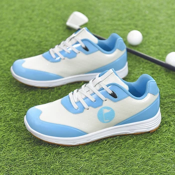 Высококачественная брендовая мужская и женская обувь для гольфа, противоскользящая обувь для гольфа-хамелеон, настоящая водонепроницаемая спортивная обувь