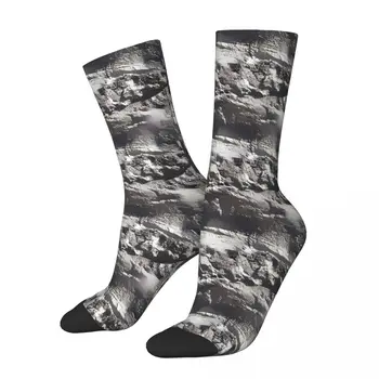 Винтажные рок мужские носки камуфляж унисекс в стиле хип-хоп с принтом Crazy Crew в подарок
