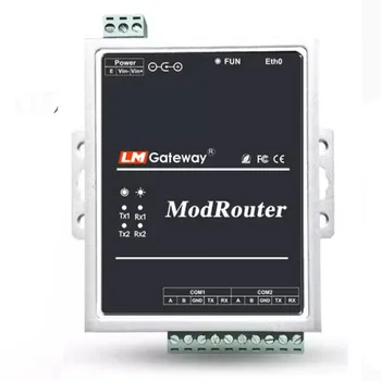 ModRouter-201 2* маршрутизатор Modbus rs485 ModbusRTU по протоколу ModbusTCP прозрачная передача, настройка веб-страницы