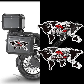 Для Honda CB500X CB 500 X 500X Багажник Багажные корзины Алюминиевые чехлы Эмблема Наклейки с логотипом Протектор