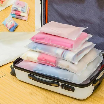 Водонепроницаемый органайзер для багажа, сумка для хранения одежды Cube, пакеты для упаковки чемоданов, 5 шт.