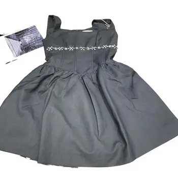 Женская одежда 2023 года, платье в горошек со сборкой на талии