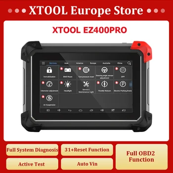 XTOOL EZ400 Pro All System Автомобильный Диагностический Инструмент ECU Coding 31 Сервис OBD2 Сканер Ключевой Программатор Двунаправленного Управления EZ400PRO