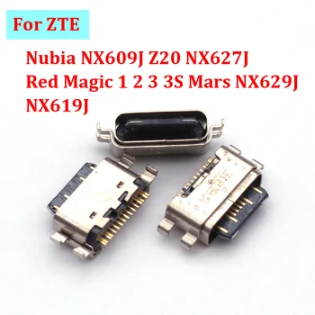 1-10 шт. Зарядная Док-станция Порт USB Зарядное Устройство Разъем Для ZTE Nubia NX609J Z20 NX627J Red Magic 1 2 3 3S Mars NX629J NX619J 1-1