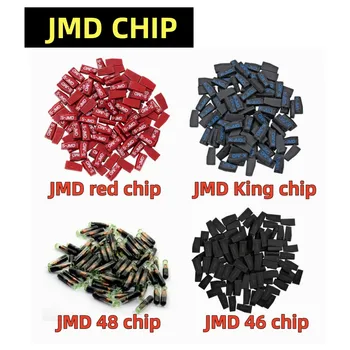 Универсальный JMD Super Red/King Blue JMD48 JMD46 ID46/47/48/ Чипы для автомобильных ключей с транспондером 4C/4D/T5/G E-Baby Handy Baby 2 Key Programmer