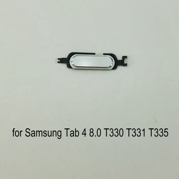 Для Samsung Galaxy Tab 4 8.0 T330 T331 T335 Оригинальный Планшет Корпус Телефона Рамка Новая Кнопка Home Клавиша Меню Черный Белый