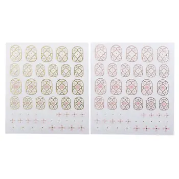 Клейкие Солнечные цветы Модные Японские украшения для ногтей Цветы Наклейки для ногтей Аксессуары для маникюра Бронзовые наклейки для ногтей