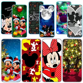 Чехол для Телефона Mickey Minnie Mouse Merry Christmas для Motorola Moto E13 E22I E22 G52 G42 G32 G23 G22 E20 E30 E40 E4 G200 Case