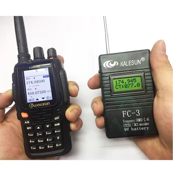 2023 Счетчик частоты 50 МГц-2,4 ГГц Портативный портативный радиотестер FC-3 DCS CTCSS частотомер FC-3