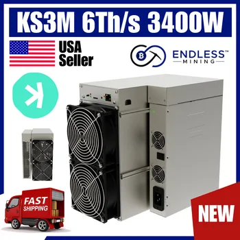 IceRiver KAS KS3M 6Th/s 3400 Вт Входное напряжение 170-300 В переменного тока НОВЫЙ |