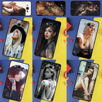 Сексуальный чехол для телефона с татуировкой для Samsung Galaxy J3 J5 J7 2017 J1 A3 A5 2016 J6 J4 Plus J8 A6 A7 A8 A9 2018