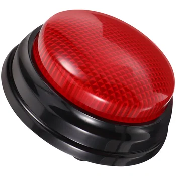 Игровая кнопка Prop Кнопка для вечеринки со световым сигналом тревоги для соревнований, Светящаяся звуковая кнопка для вечеринки, Веселый игровой реквизит для мероприятия