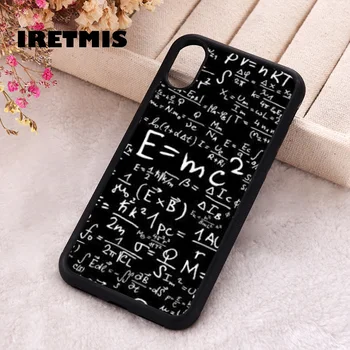Чехол для телефона Iretmis 5 5S SE Чехол для iPhone 6 6S 7 8 Plus X Xs XR 11 12 13 MINI 14 Pro Max Физические формулы Уравнения Эйнштейна