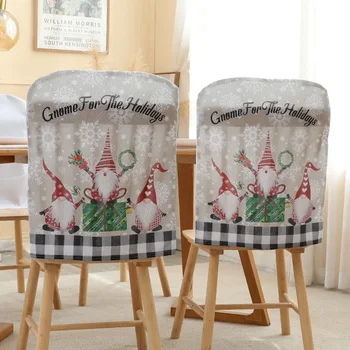 Новый набор декораций для стульев Three Rudolph Декорация Макет сцены Реквизит Оформление атмосферы Рождественские украшения для дома