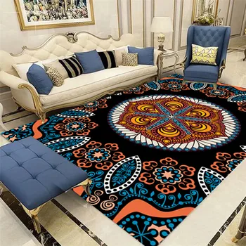 Цветные художественные ковры в европейском стиле для гостиной, коврики для спальни, Противоскользящие кухонные коврики, роскошные домашние ковры для прихожей