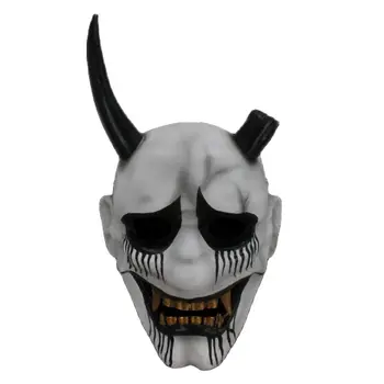 Маскарадные маски ужасов Ghostwire, реквизит для косплея, Гримасничающая маска, аксессуары для вечеринки на Хэллоуин Carniva