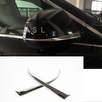 Для Cadillac SRX 2010-2016 2шт Боковое зеркало заднего Вида из Нержавеющей Стали Отделка Крышки