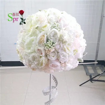 SPR центр свадебного стола цветочный шар дорожный свинец искусственная флора центральное украшение свадебного фона цветочное украшение