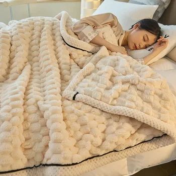 НОВОЕ осенне-зимнее многофункциональное коралловое бархатное теплое бархатное одеяло диван-кондиционер одеяло одноместное маленькое одеяло