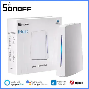 SONOFF IHost Smart Home Hub AIBridge 2 ГБ/4 ГБ Zigbee WiFi Шлюз Smart Scenes Частный Локальный Сервер Открытый API Система Умного дома