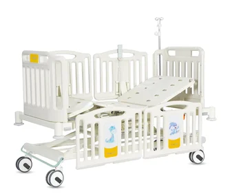 Горячая Распродажа Электрическая Регулируемая 5-Функциональная Кровать Для Отделения Интенсивной Терапии В Больнице С Боковыми Направляющими Для Детей