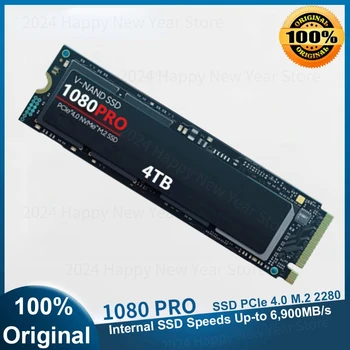 Оригинальный SSD 1080PRO PCIe 4.0 M.2 2280 500 ГБ 1 ТБ 2 ТБ Внутренний твердотельный накопитель SSD Лучший Высокопроизводительный Компьютер для настольных ПК Mac