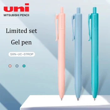 3 шт Гелевая ручка Japan UNI Limited SXN-UC Push-to-Action Черная Шариковая Ручка 0,7 мм, Сменные Канцелярские принадлежности для студентов, Обратно в школу