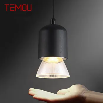Подвесной светильник TEMOU Nordic LED Современный Простой Креативный Прикроватный подвесной светильник для дома, столовой, спальни, бара, декора