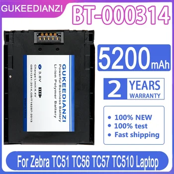 Сменный Аккумулятор GUKEEDIANZI BT-000314 BT-000314-01 5200 мАч Для Ноутбука Zebra TC51 TC56 TC57 TC510 Сменные Батареи