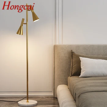 Торшер Hongcui Nordic Современная Семейная гостиная С Регулировкой угла наклона для спальни LED Creativity Standing Lightightight